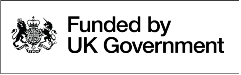 Funded by UK Government logo